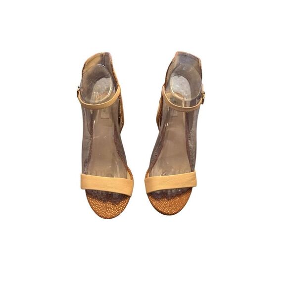 Anthropologie nude Women's Strappy Sandals Size 7.5 - Picture 4 of 9